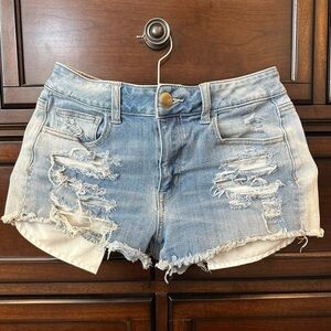 American Eagle Outfitters 360 Super Stretch High Rise Shortie  size 6
